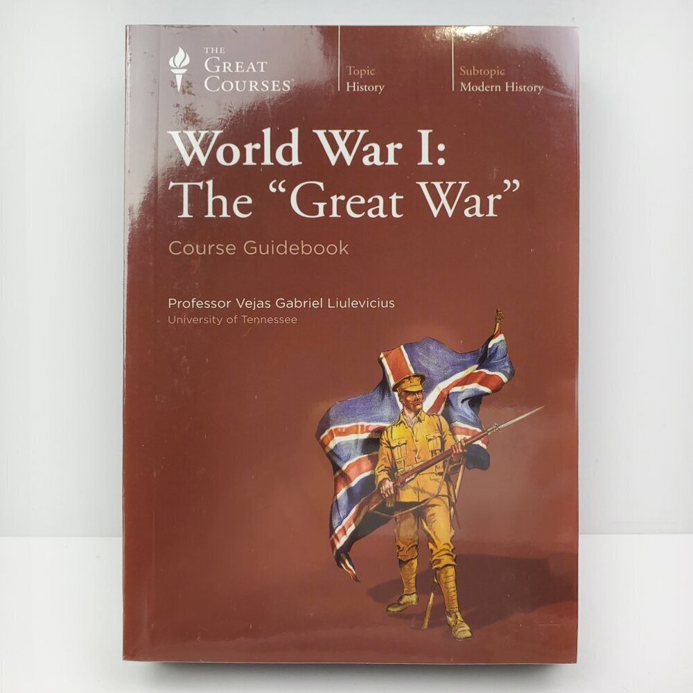 Great Courses World War I Great War History DVD Guidebook Sealed